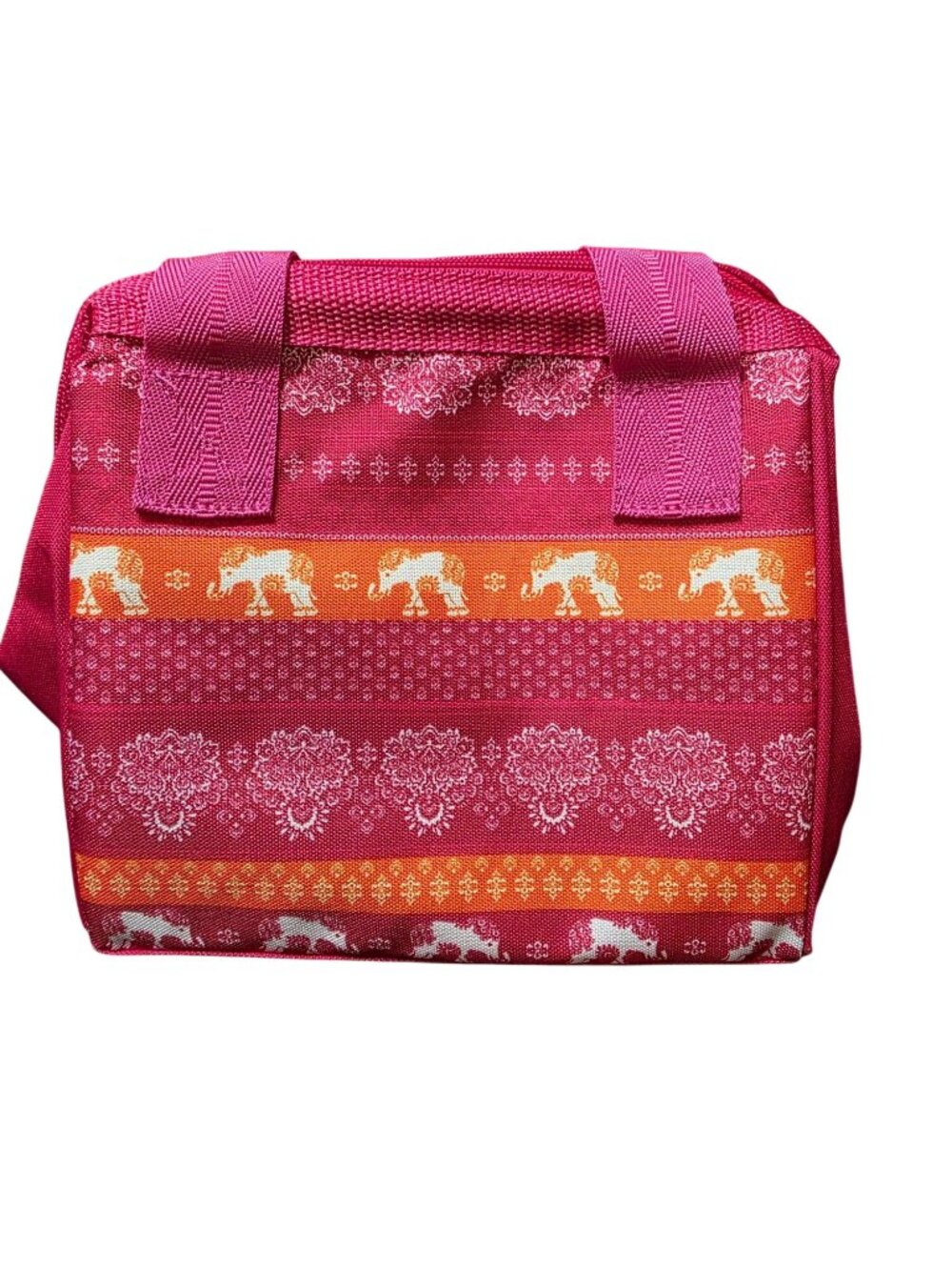 Igloo Cooler Bag Leftover Tote Pink & Orange Elephant